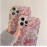 Oil Painting Pink Flower Suitable for iPhone 13pro max Apple 12 Phone Case 11 Hanfeng xs/xr Silicone Liquid 14