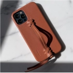 Suitable for iPhone 13/14 phone case ins style Apple 11 phone leather case simple pull cord